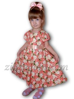 Шьем платье для девочки